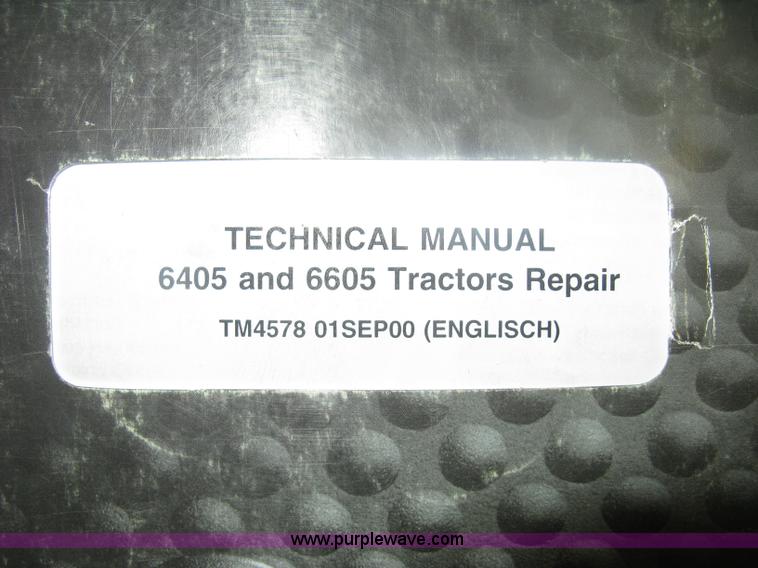 image for item D8490 2002 John Deere 6405 MFWD tractor