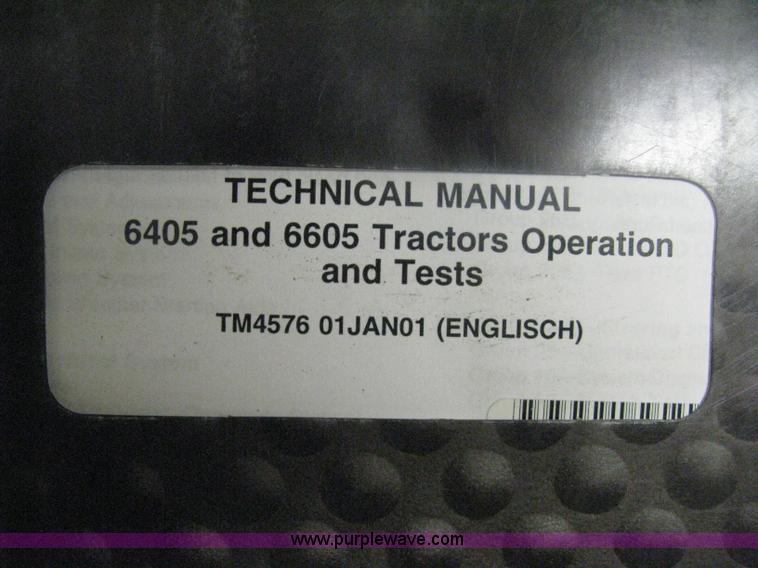 image for item D8490 2002 John Deere 6405 MFWD tractor