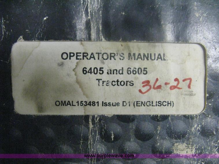 image for item D8490 2002 John Deere 6405 MFWD tractor