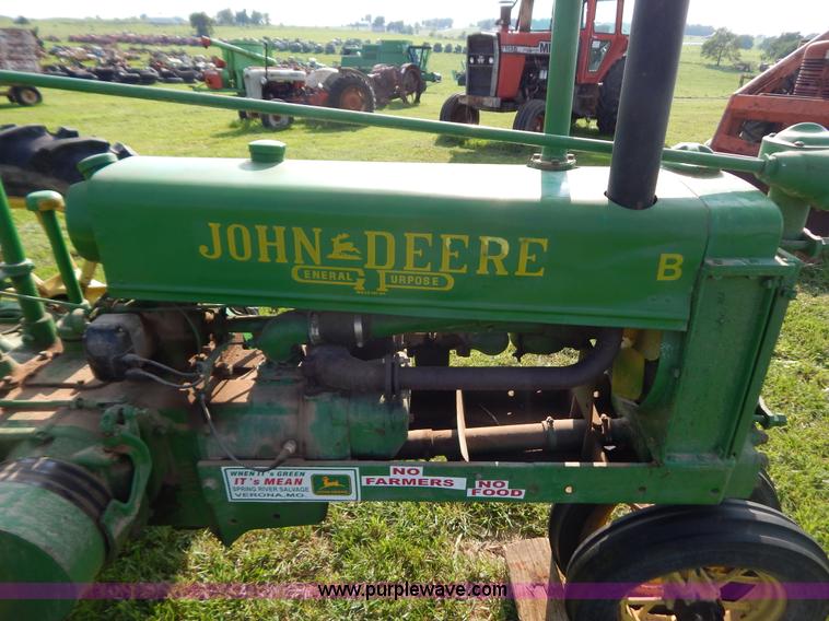 image for item G3413 John Deere B tractor