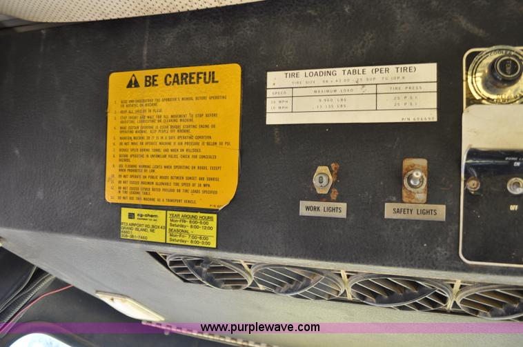 image for item G6149 1980 Ag-Chem Big A 4500 Turbo floater