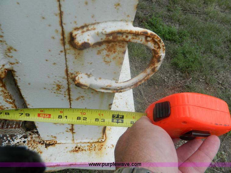 image for item G7987 1990 Circle S gooseneck stock trailer