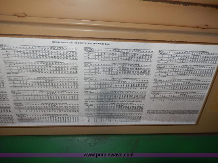 image for item I4336 Great Plains Solid Stand 13 drill