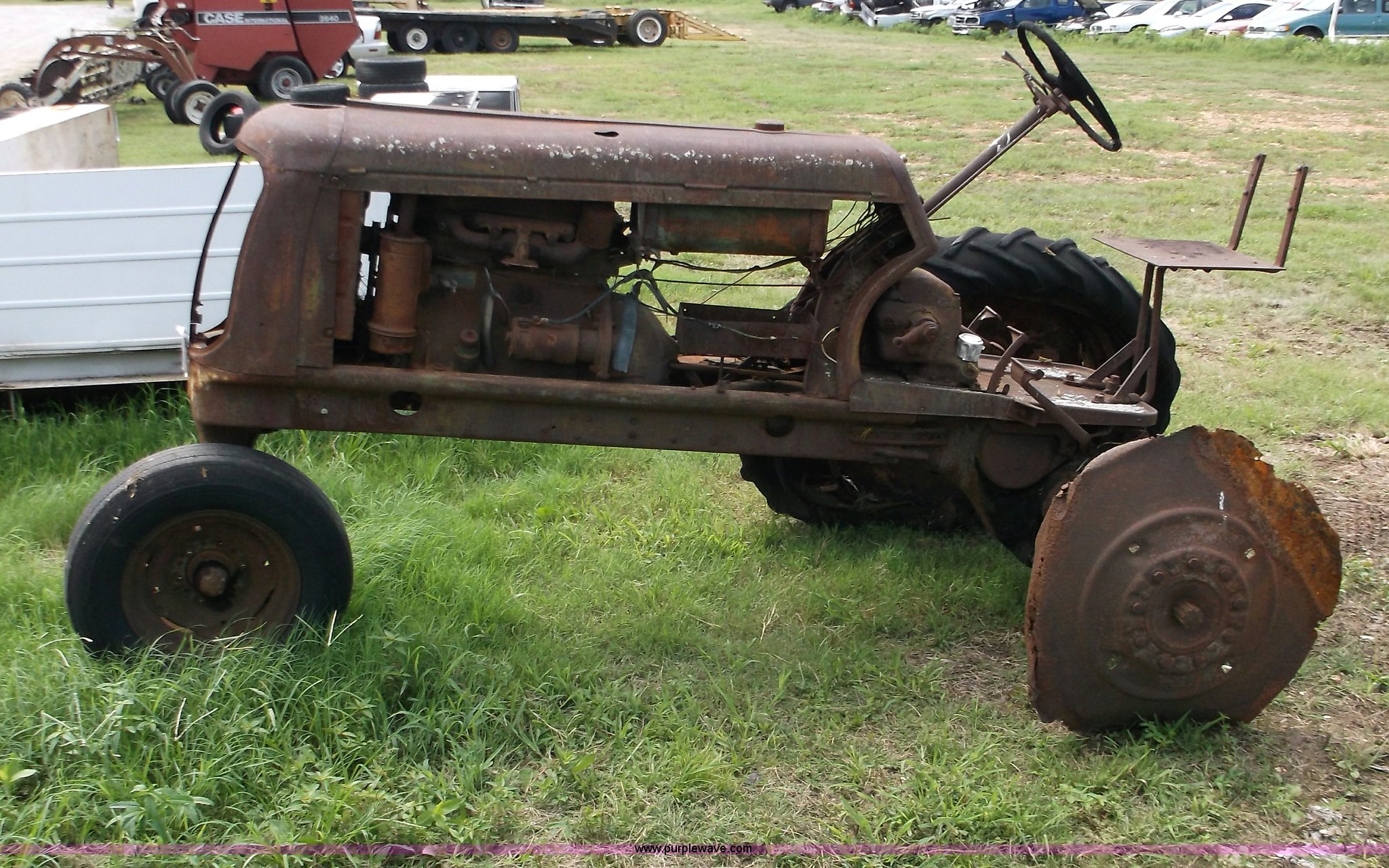 Oliver 60 tractor in Gravette, AR Item F3223 sold Purple Wave