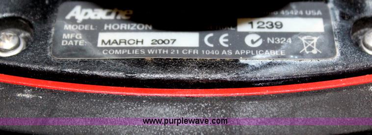 image for item AU9022 Apache horizon rotary laser with receiver