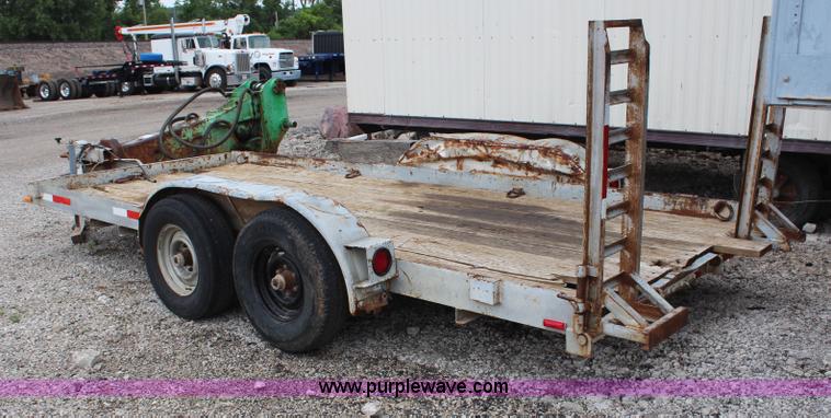 image for item G5055 1996 Cronkite double axle trailer