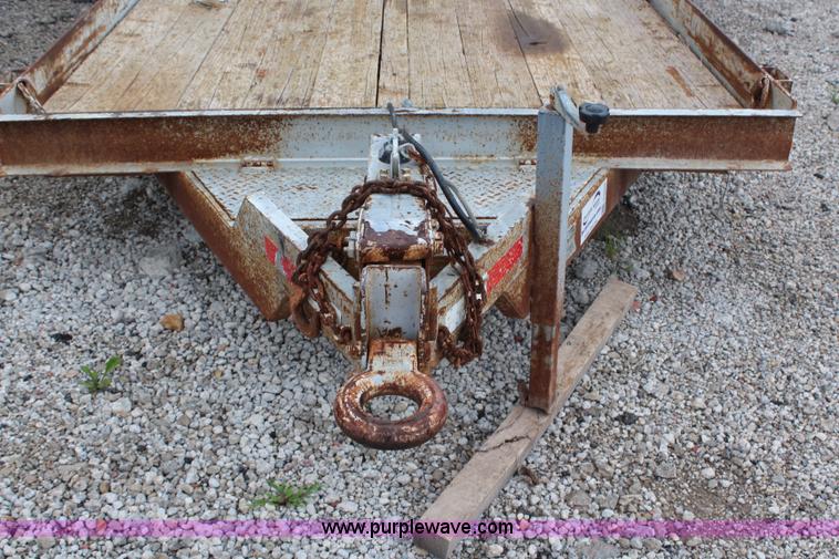 image for item G5055 1996 Cronkite double axle trailer