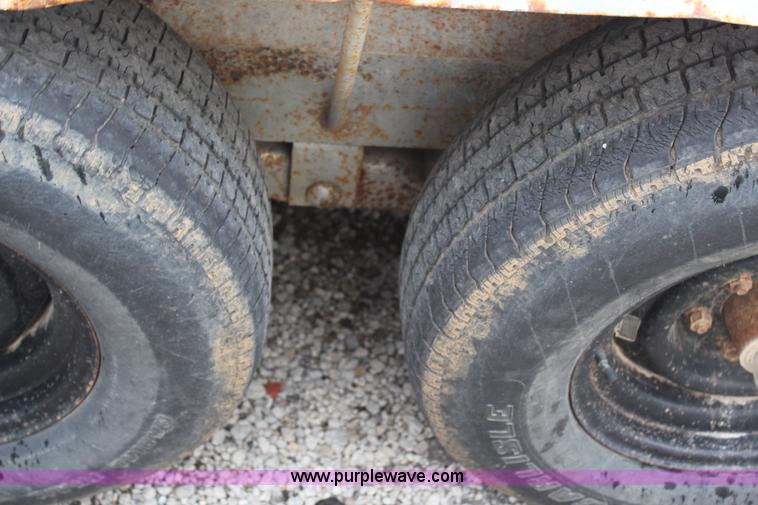 image for item G5055 1996 Cronkite double axle trailer