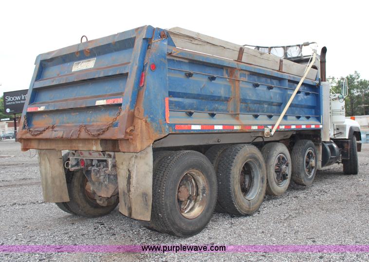 image for item H6511 1994 Mack RD688S quad axle dump truck