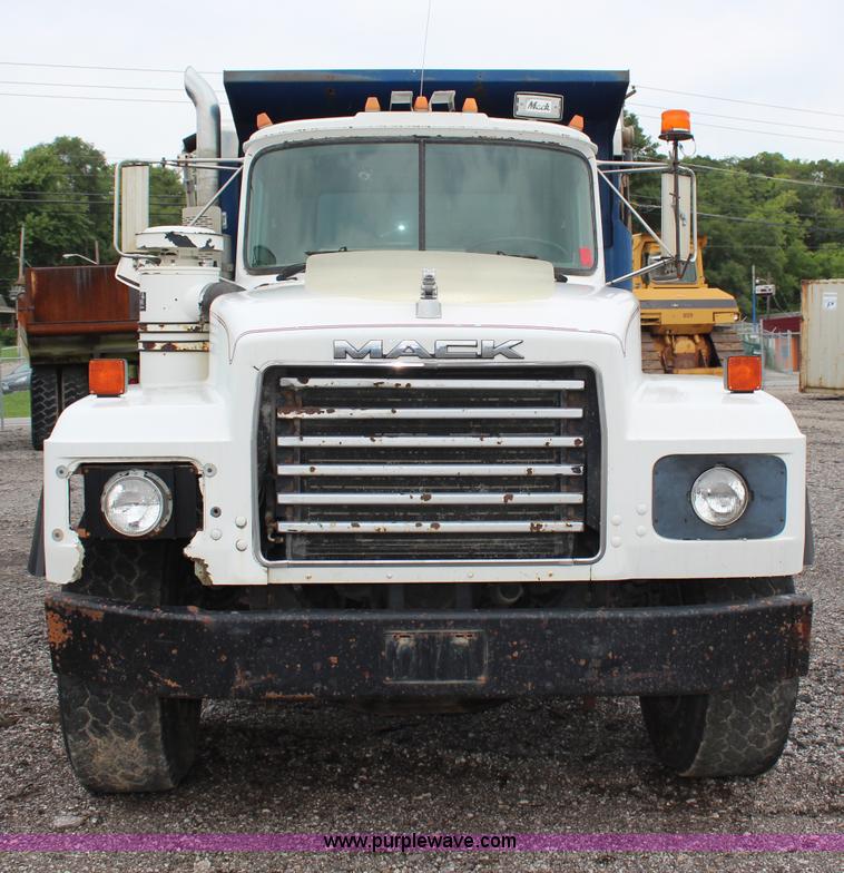 image for item H6512 1994 Mack RS688S quad axle dump truck