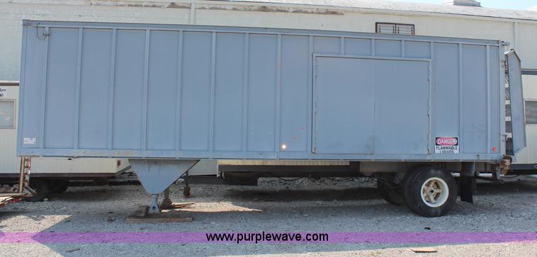 image for item H6637 1973 31' job trailer