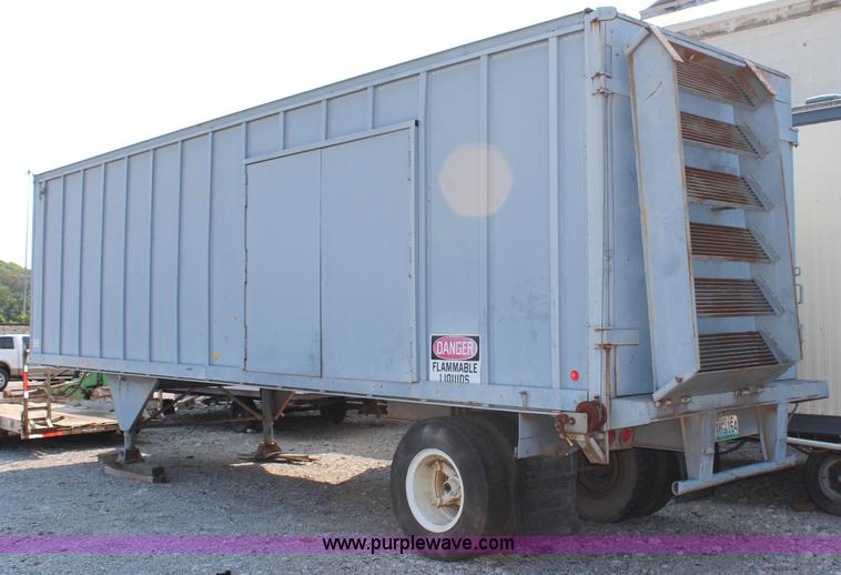 image for item H6637 1973 31' job trailer