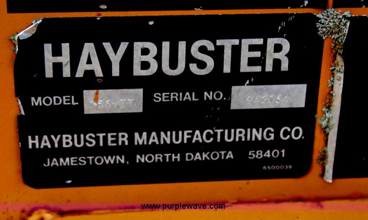 image for item H6705 Haybuster 256 Plus II bale processor