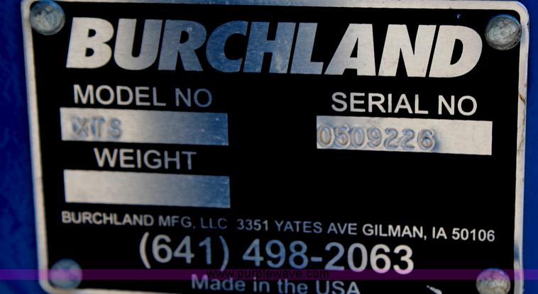 image for item H6715 Burchland XTS silt fence machine