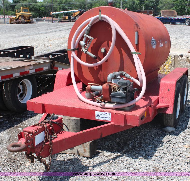 image for item H6719 1996 Eagle double axle fuel trailer
