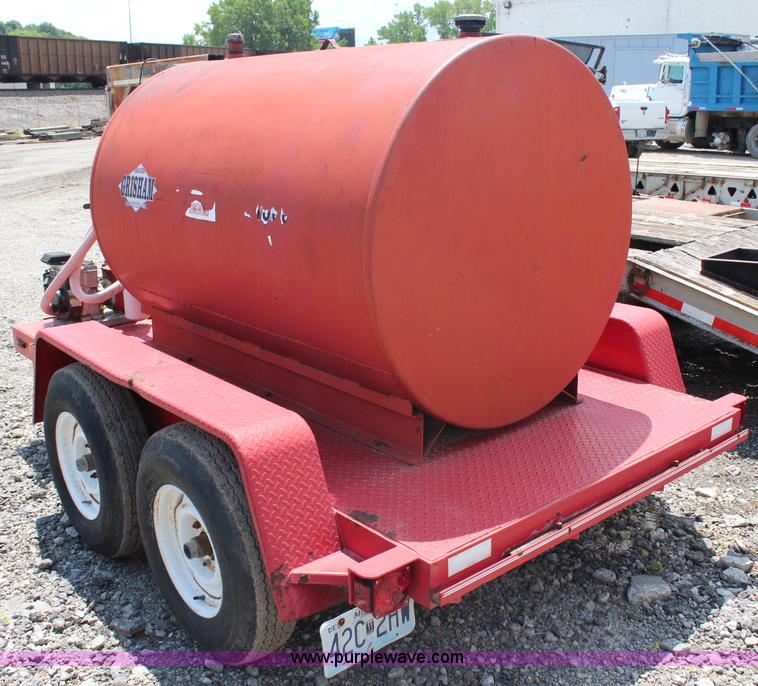 image for item H6719 1996 Eagle double axle fuel trailer
