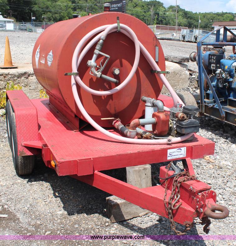 image for item H6719 1996 Eagle double axle fuel trailer