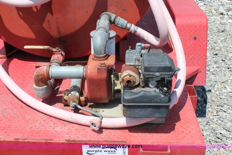 image for item H6719 1996 Eagle double axle fuel trailer