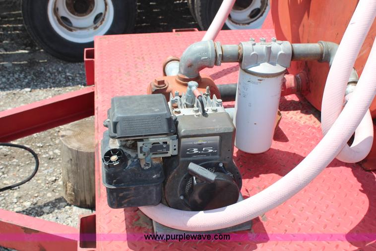 image for item H6719 1996 Eagle double axle fuel trailer