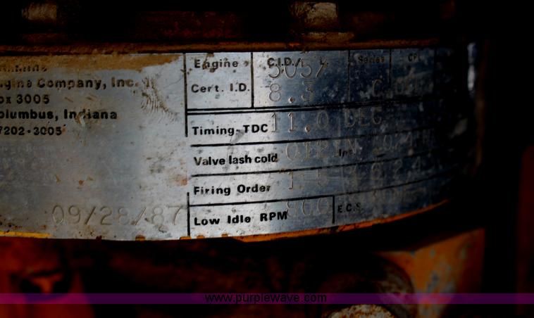 image for item H6720 1989 Champion 720A articulated motor grader