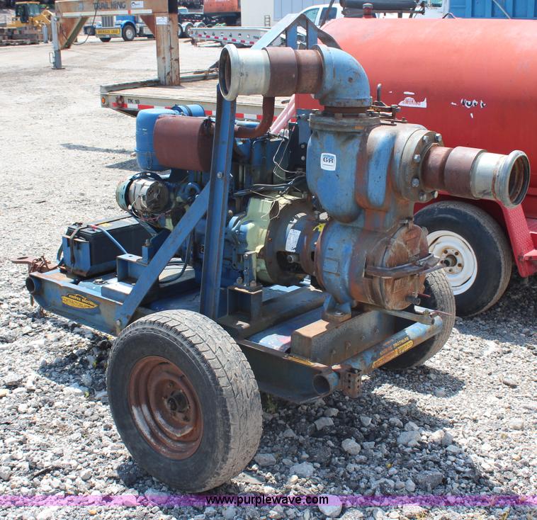 image for item H6725 Gorman-Rupp 6" water pump