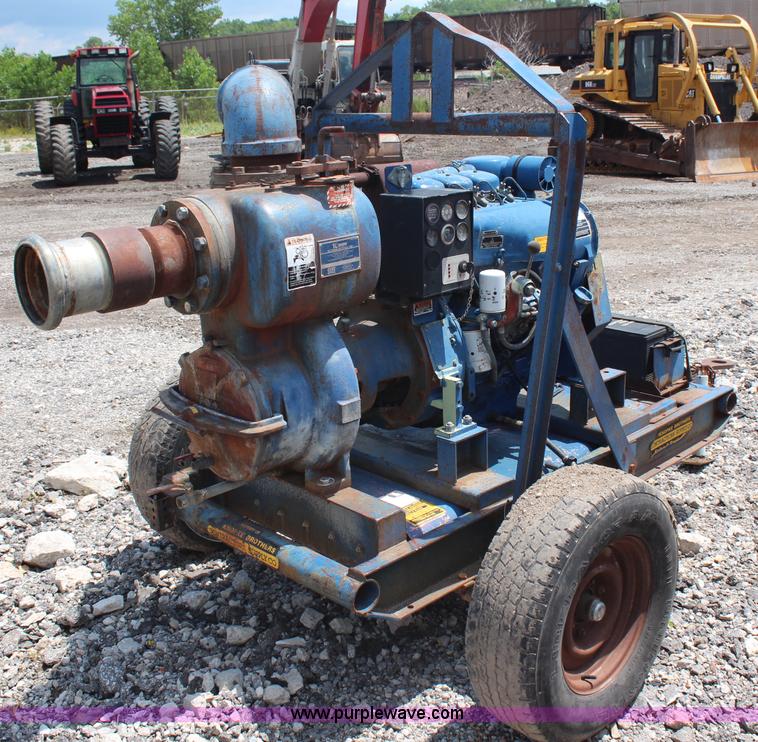 image for item H6725 Gorman-Rupp 6" water pump