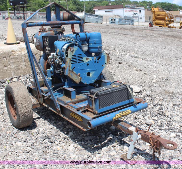 image for item H6725 Gorman-Rupp 6" water pump