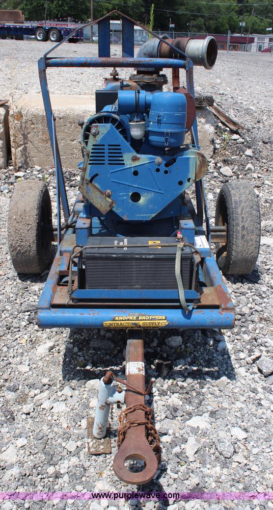 image for item H6725 Gorman-Rupp 6" water pump