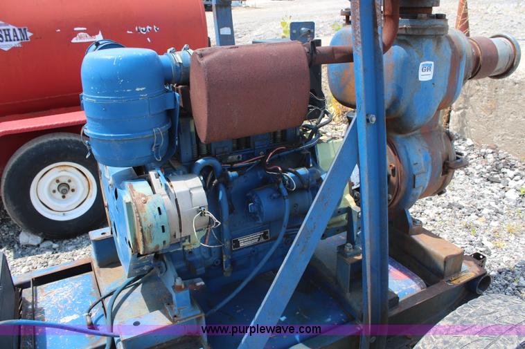 image for item H6725 Gorman-Rupp 6" water pump