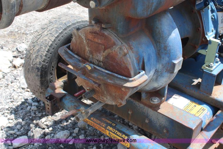 image for item H6725 Gorman-Rupp 6" water pump