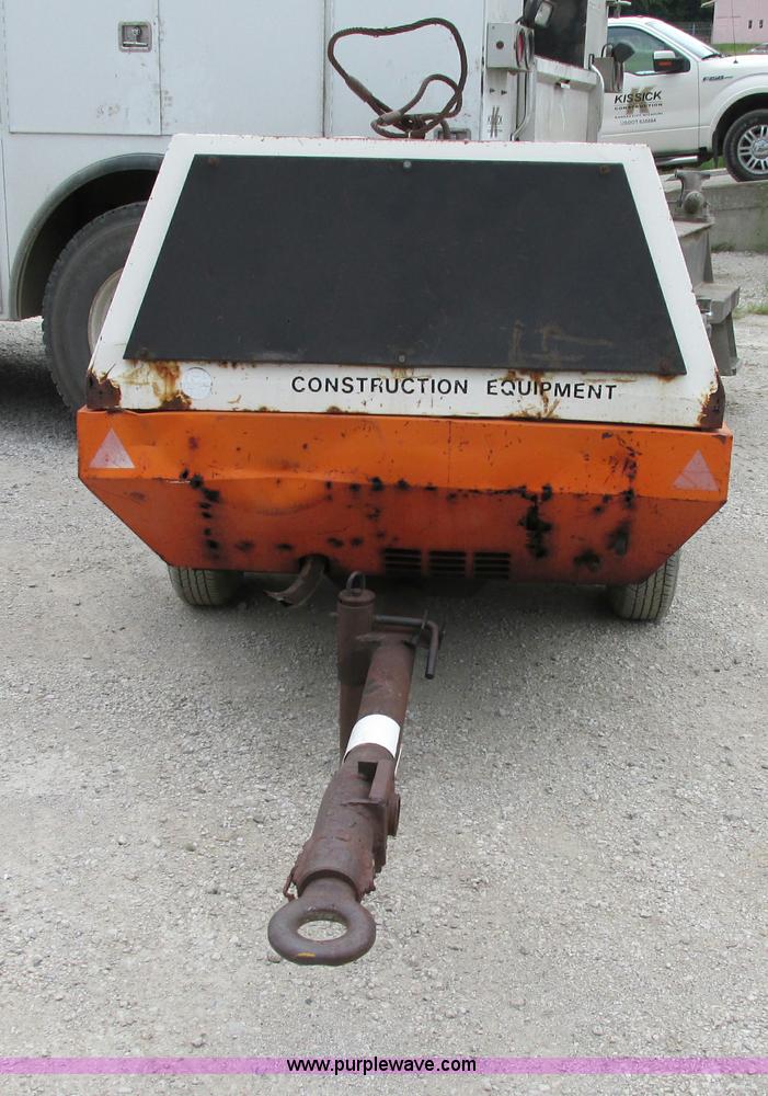 image for item F5198 1987 Chicago Pneumatic 185 cfm air compressor