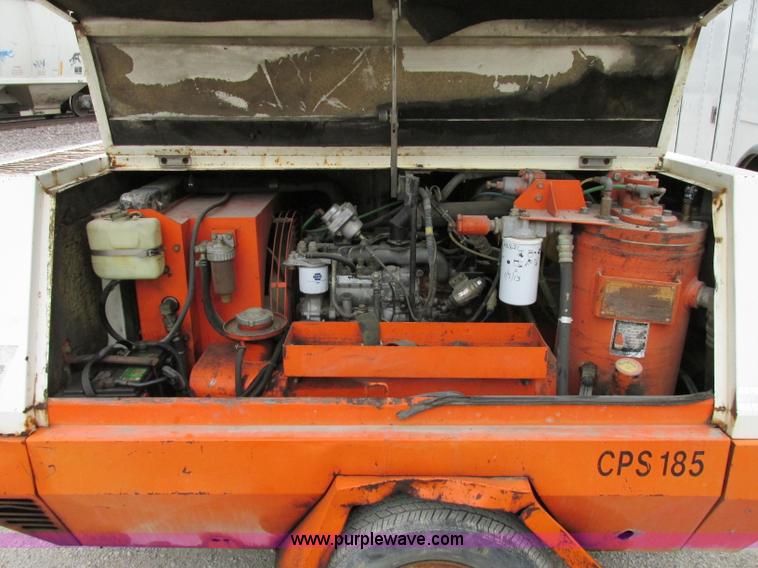 image for item F5198 1987 Chicago Pneumatic 185 cfm air compressor