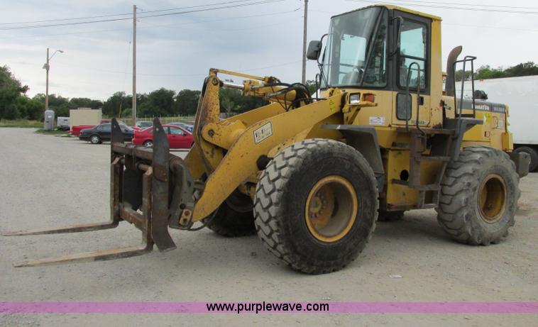 image for item F5199 1996 Komatsu WA250-3L wheel loader