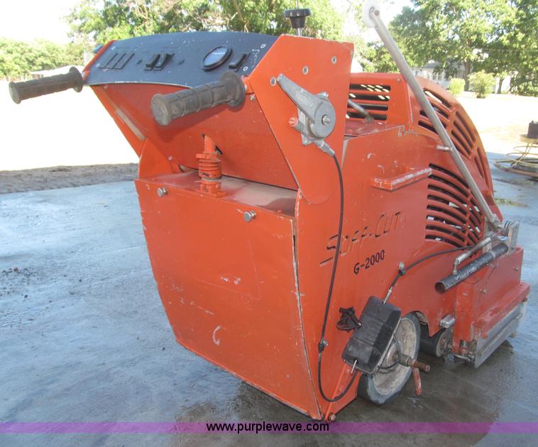 image for item F7091 Soff Cut G2000 concrete saw