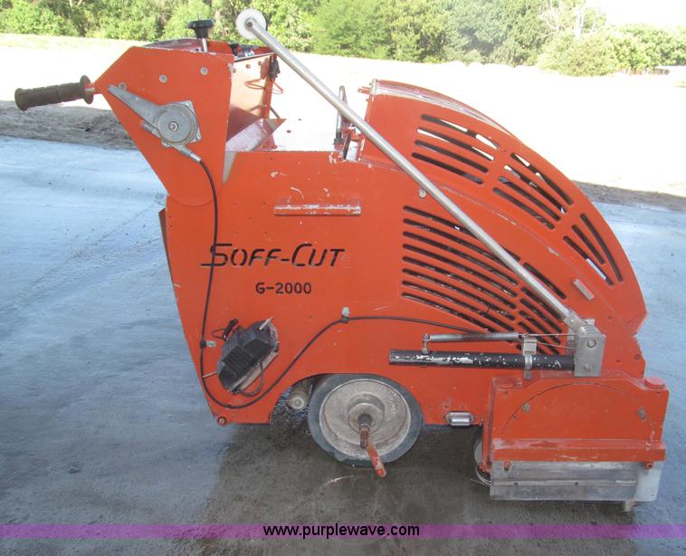 image for item F7091 Soff Cut G2000 concrete saw