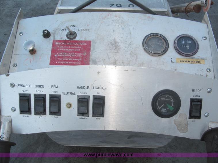 image for item F7092 Soff Cut GS1000 concrete saw