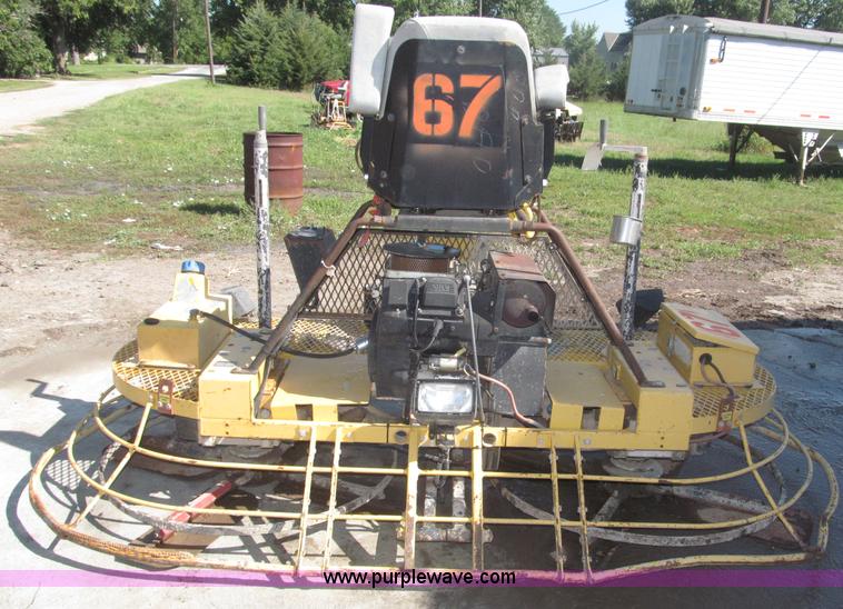 image for item F7093 Wacker CRT46KHN 46" ride on power trowel