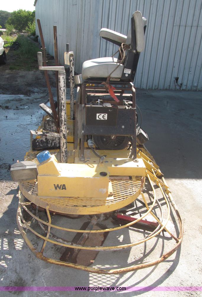 image for item F7093 Wacker CRT46KHN 46" ride on power trowel