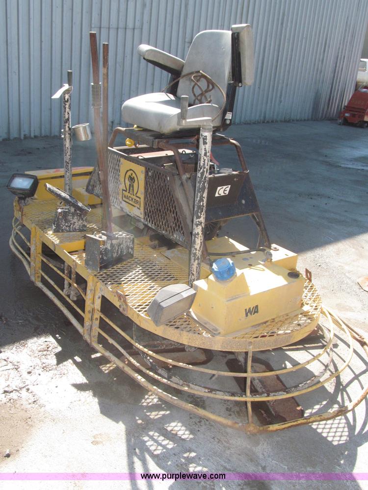 image for item F7093 Wacker CRT46KHN 46" ride on power trowel