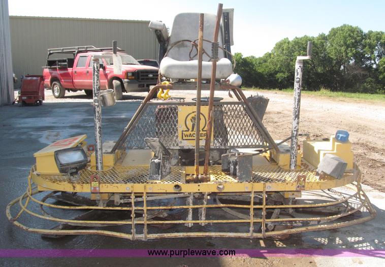 image for item F7093 Wacker CRT46KHN 46" ride on power trowel
