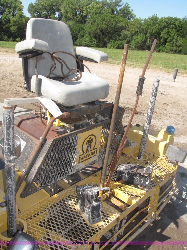 image for item F7093 Wacker CRT46KHN 46" ride on power trowel