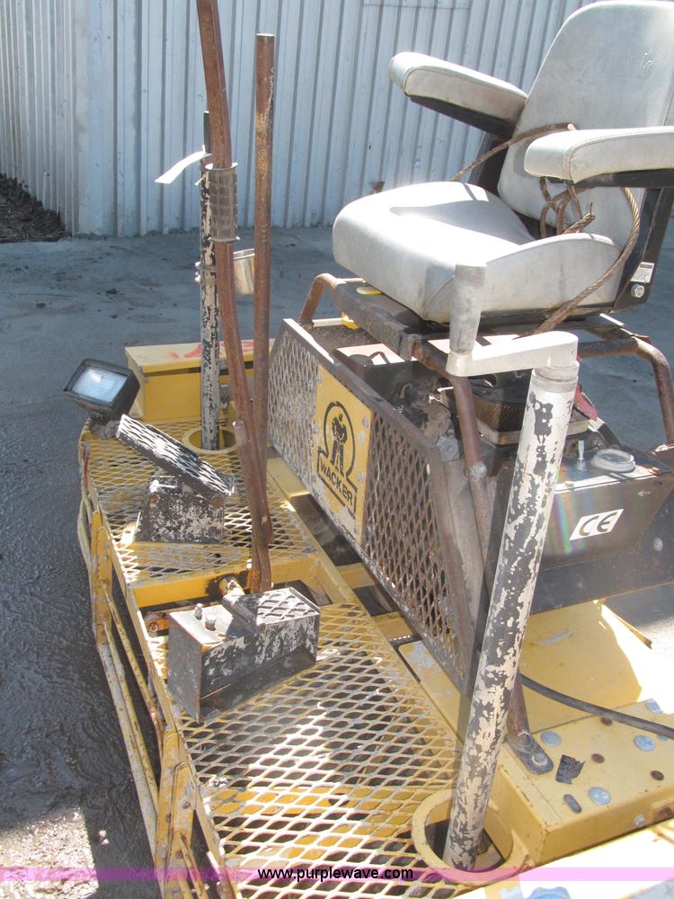 image for item F7093 Wacker CRT46KHN 46" ride on power trowel