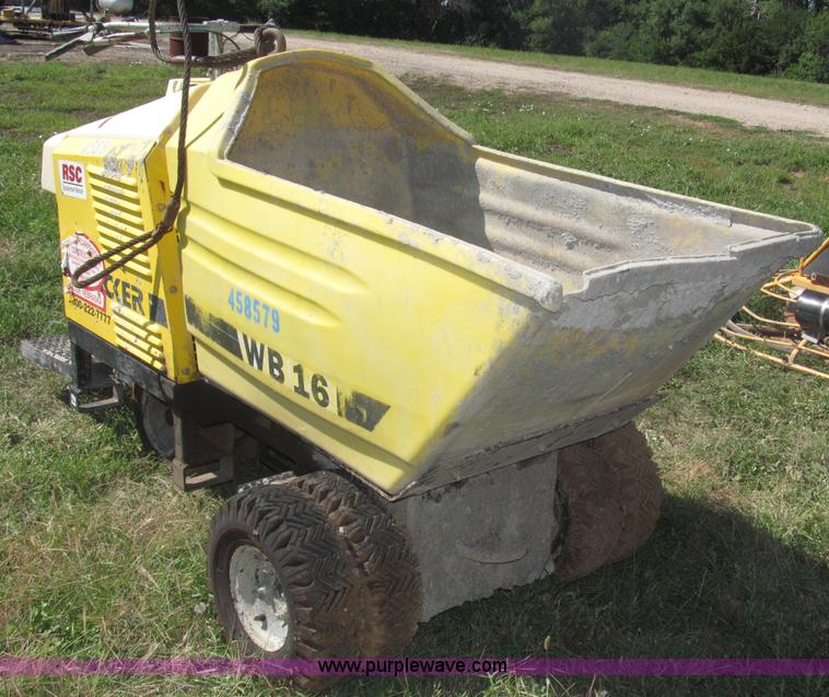 image for item F7094 Wacker WB16AEF  power buggy