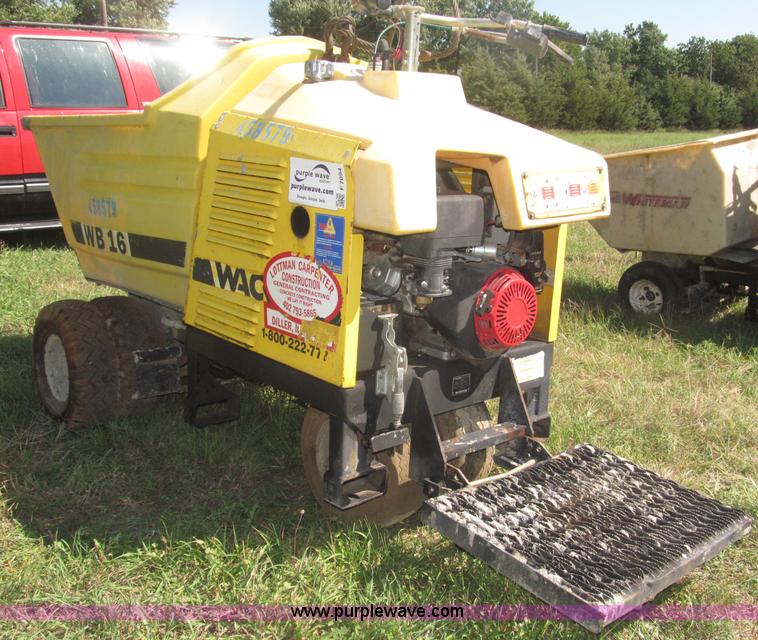 image for item F7094 Wacker WB16AEF  power buggy