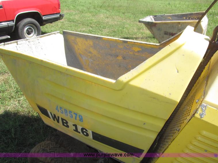 image for item F7094 Wacker WB16AEF  power buggy