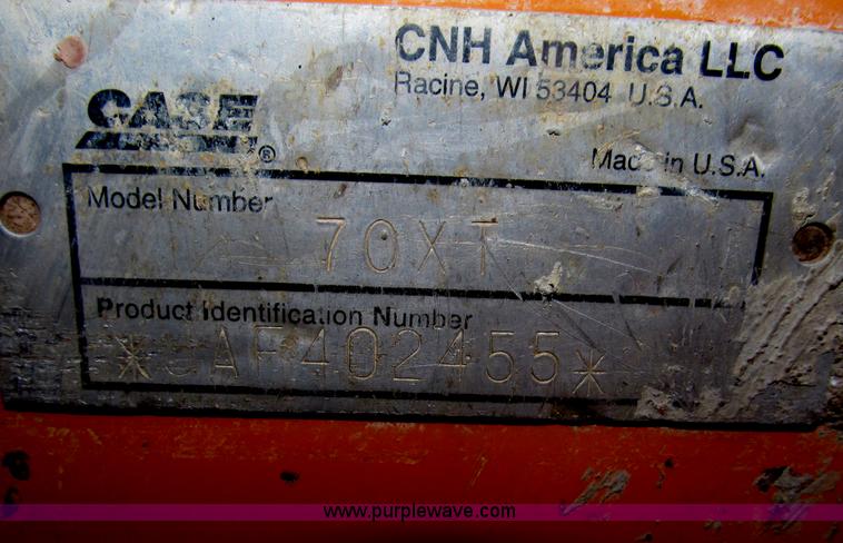 image for item F7100 2003 Case 70XT skid steer