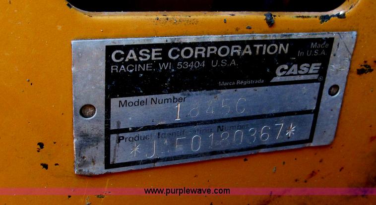 image for item F7102 1996 Case 1845C skid steer