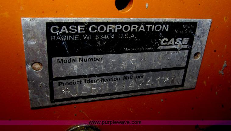 image for item F7103 2000 Case 1845C skid steer