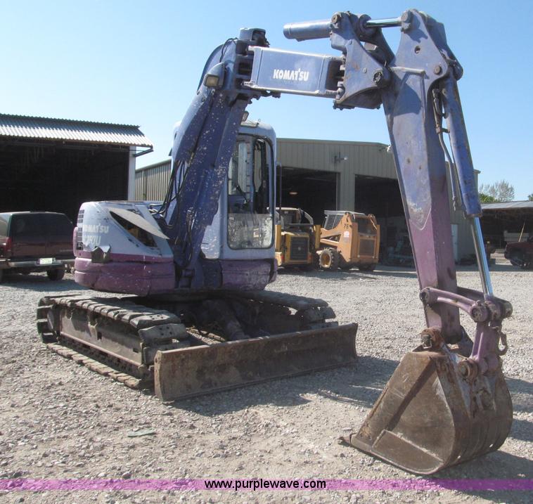 image for item F7104 Komatsu PC75UU-3 excavator