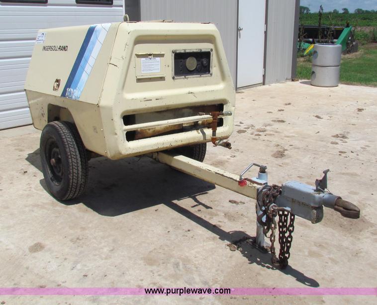 image for item G4083 Ingersoll Rand 100 portable air compressor